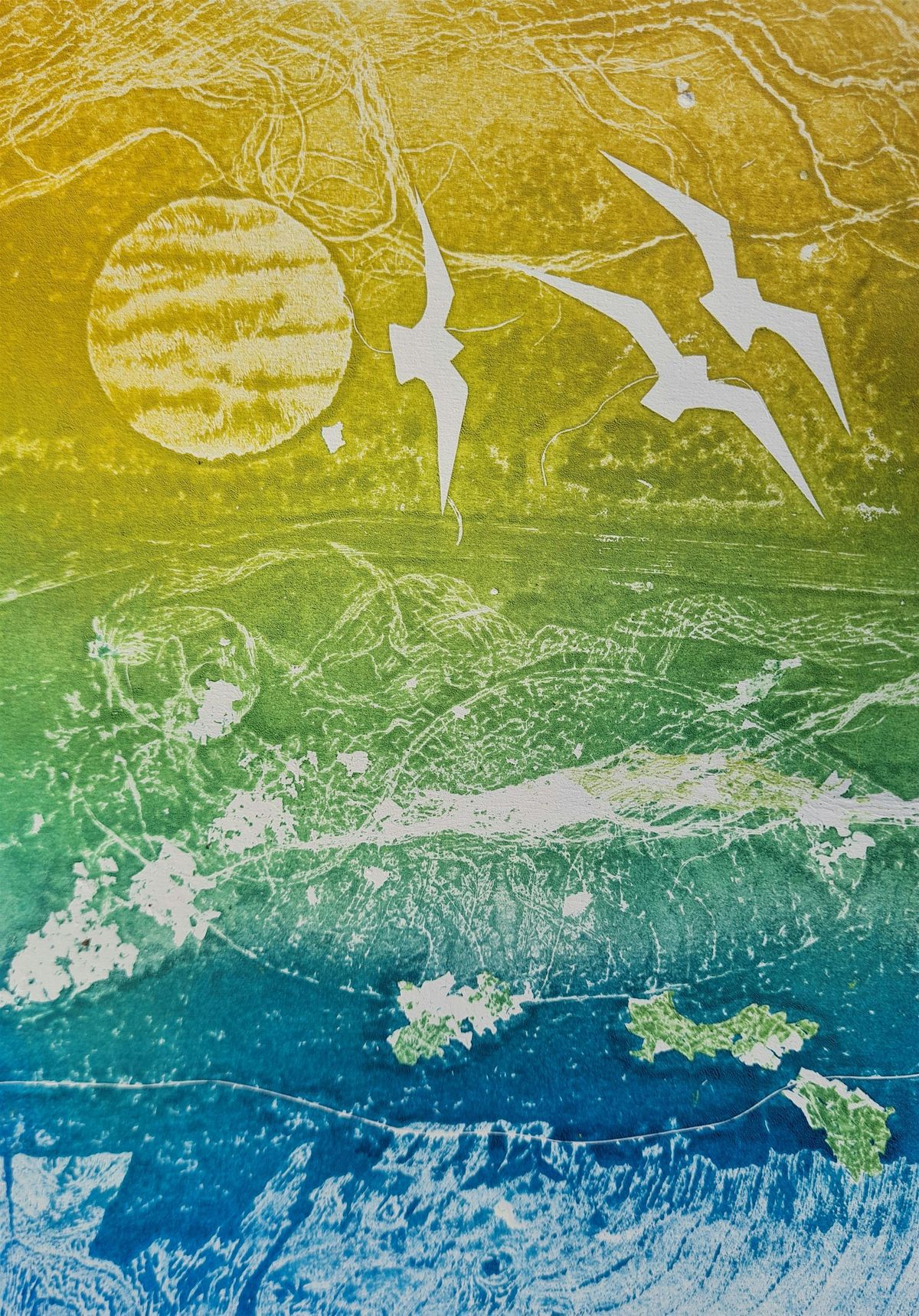 Monoprinting with Jackie Curtis Workshop (adults)