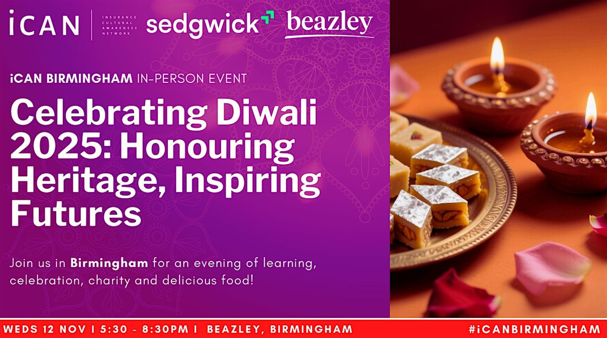 iCAN Birmingham \u2013 Diwali 2025: Honouring Heritage, Inspiring Futures