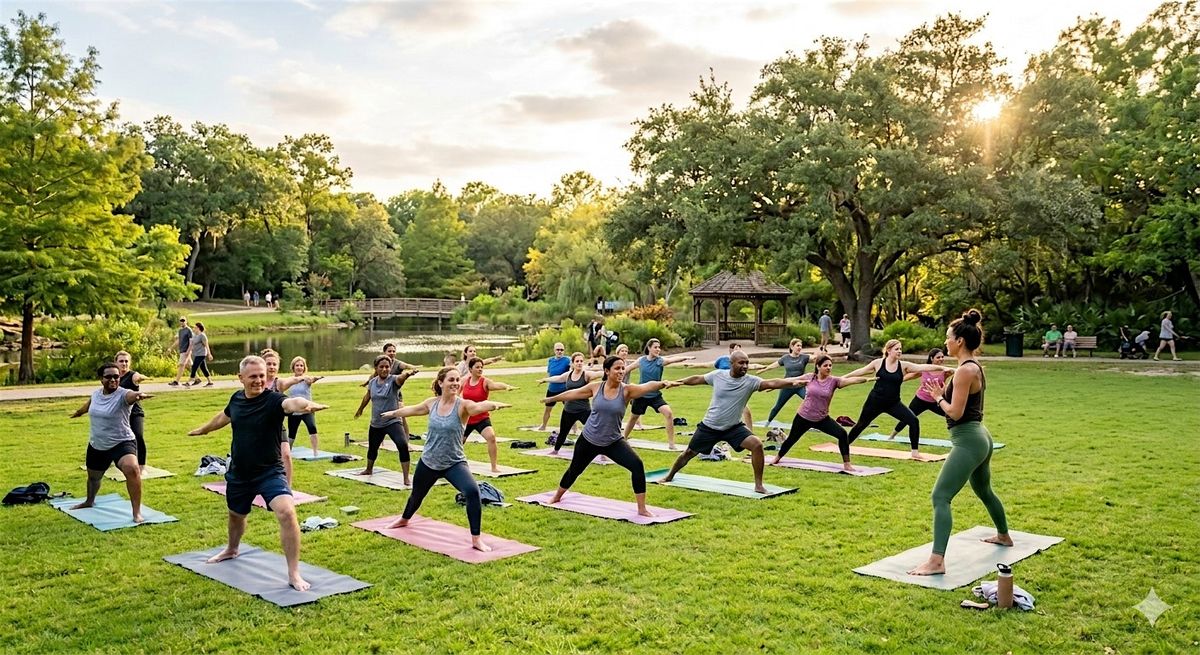Sunset yoga in the park w\/ Zuzana! (FREE)