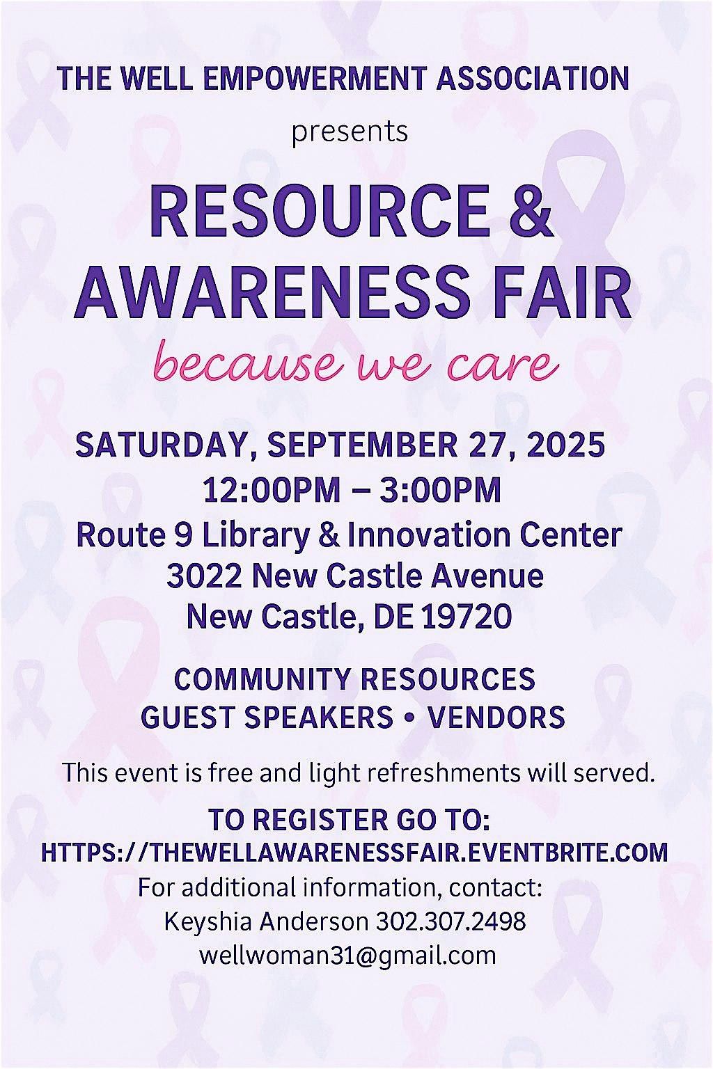 Resource & Awareness Fair