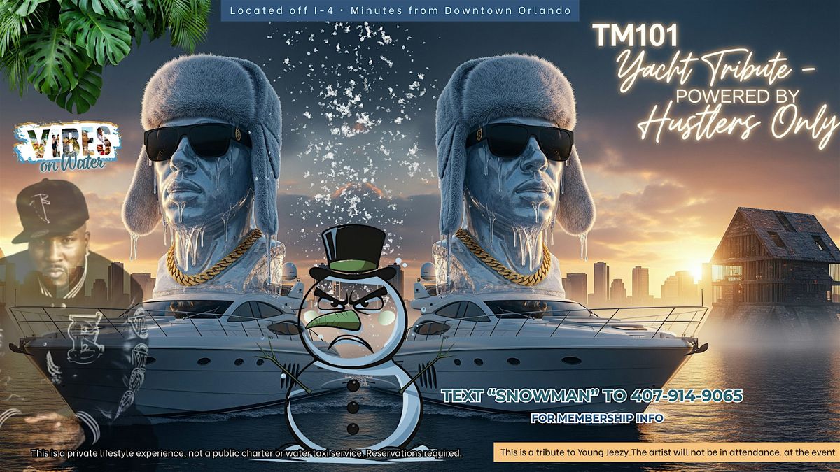 TM101 Sunset Yacht Tribute: Hustlers Only Edition \u2013 Vibes On Water