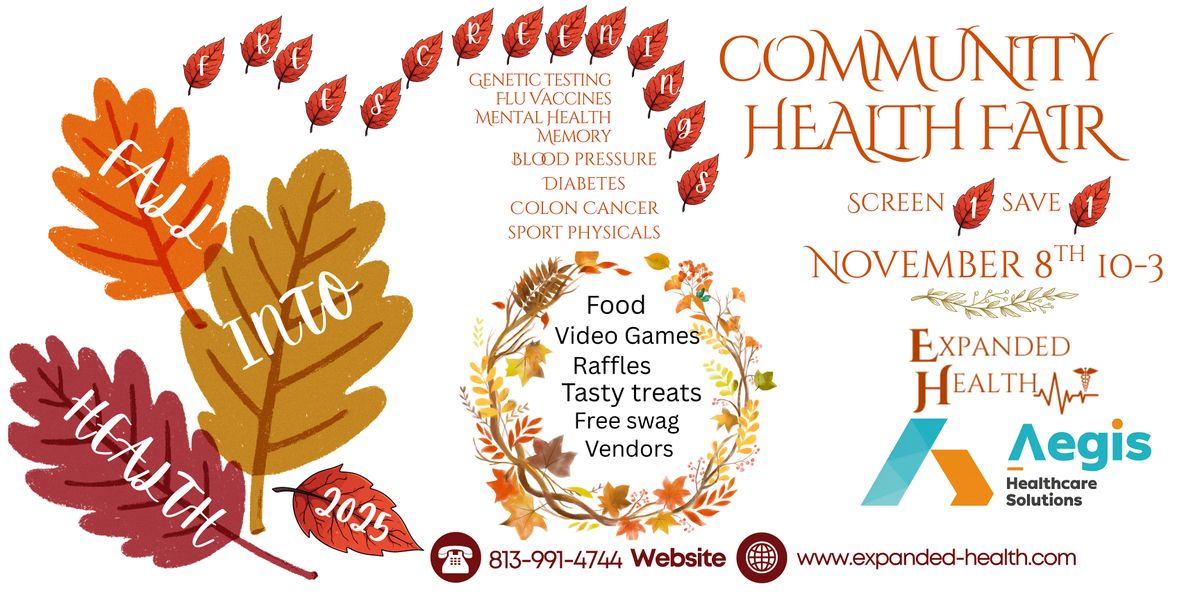 Fall Into Health: Community Health Fair