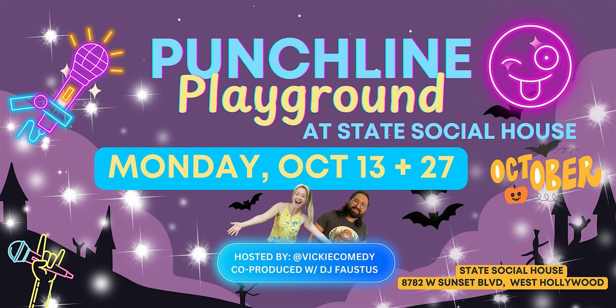 Punchline Playground: Tricks, Treats & Laughs!