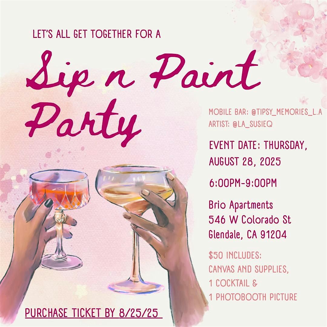 Sip && Paint