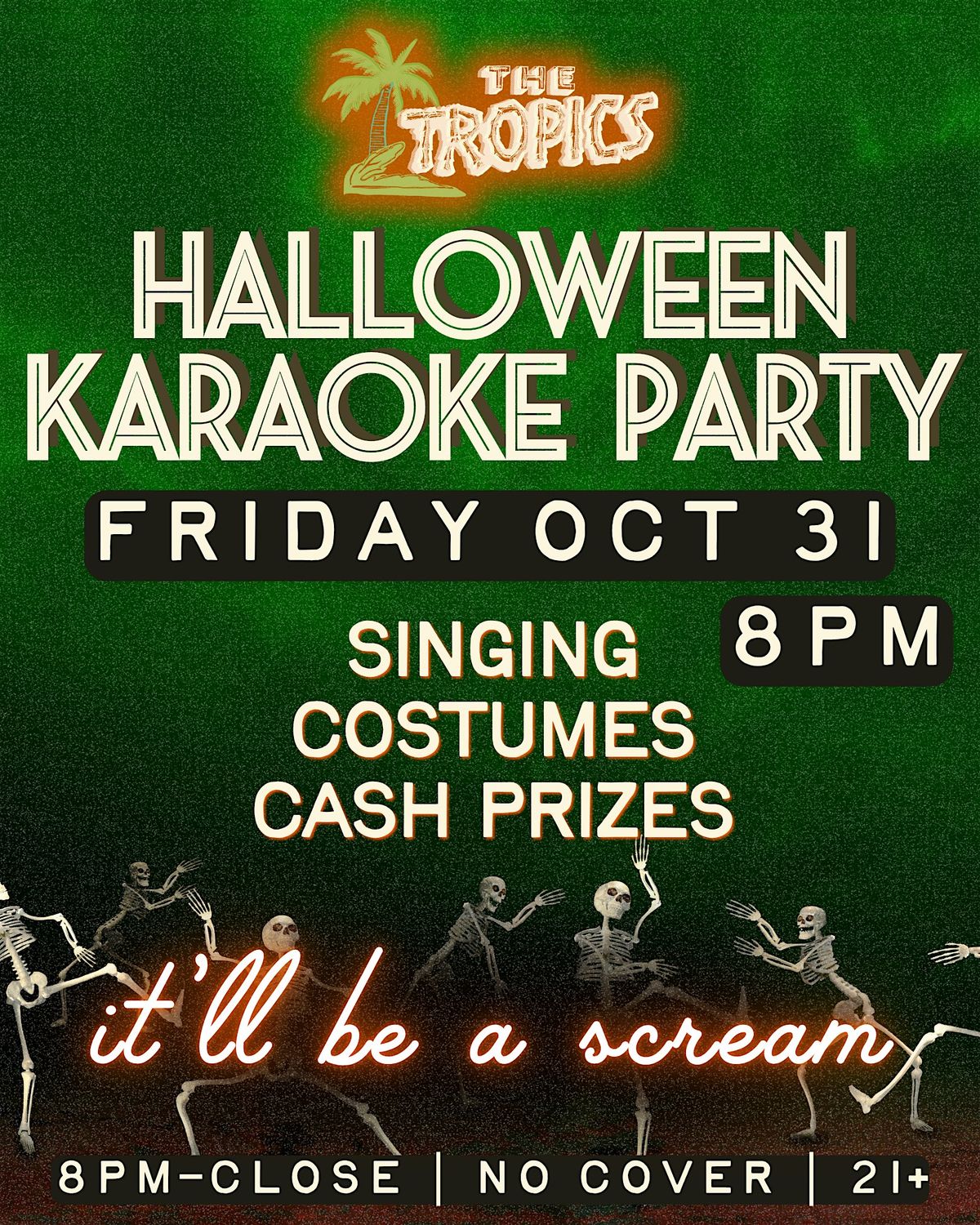 Halloween Karaoke Party at The Tropics