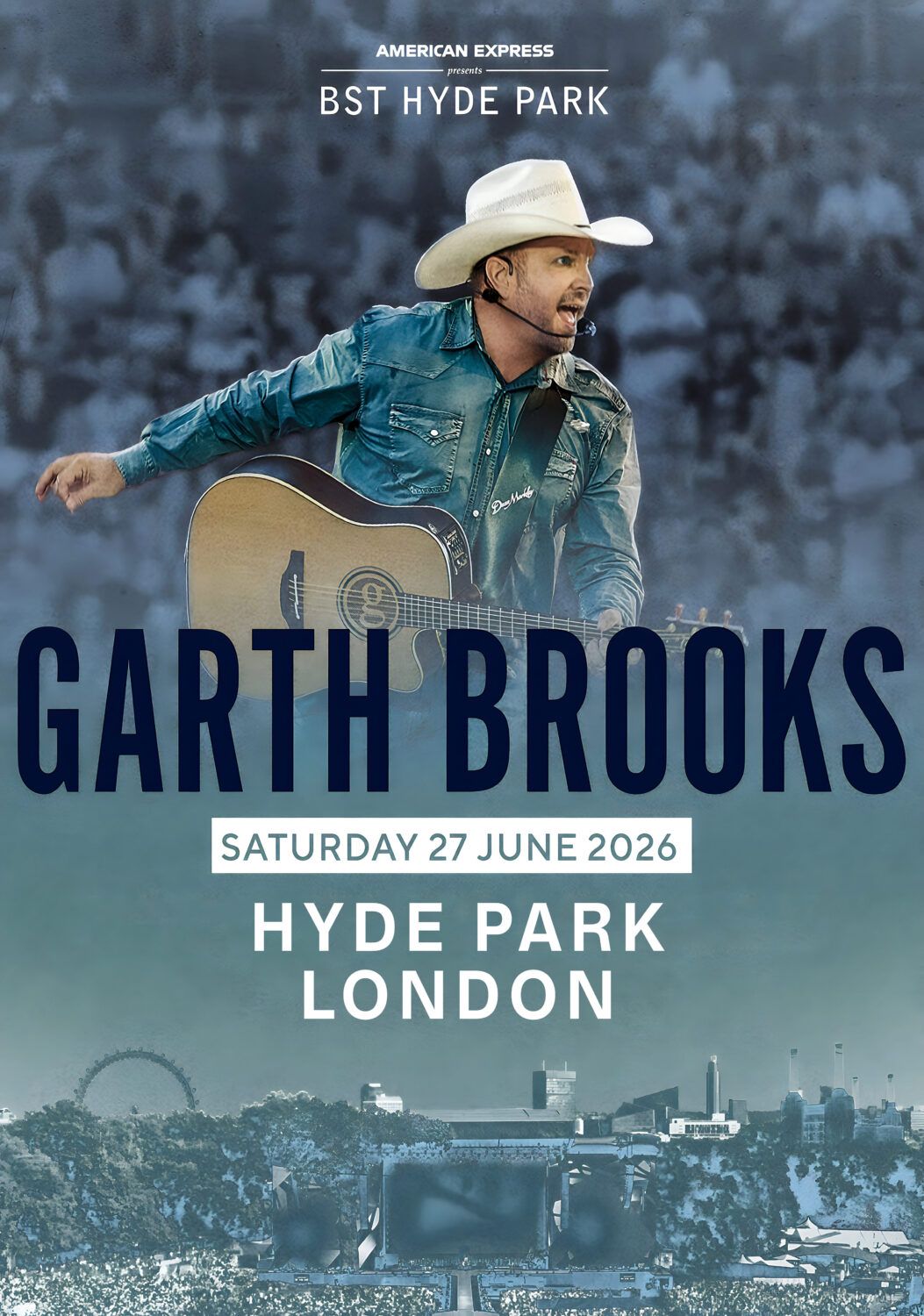 British Summer Time - Garth Brooks at Hyde Park