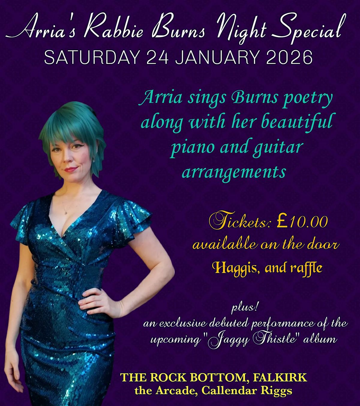 Arria's Rabbie Burns Night Special