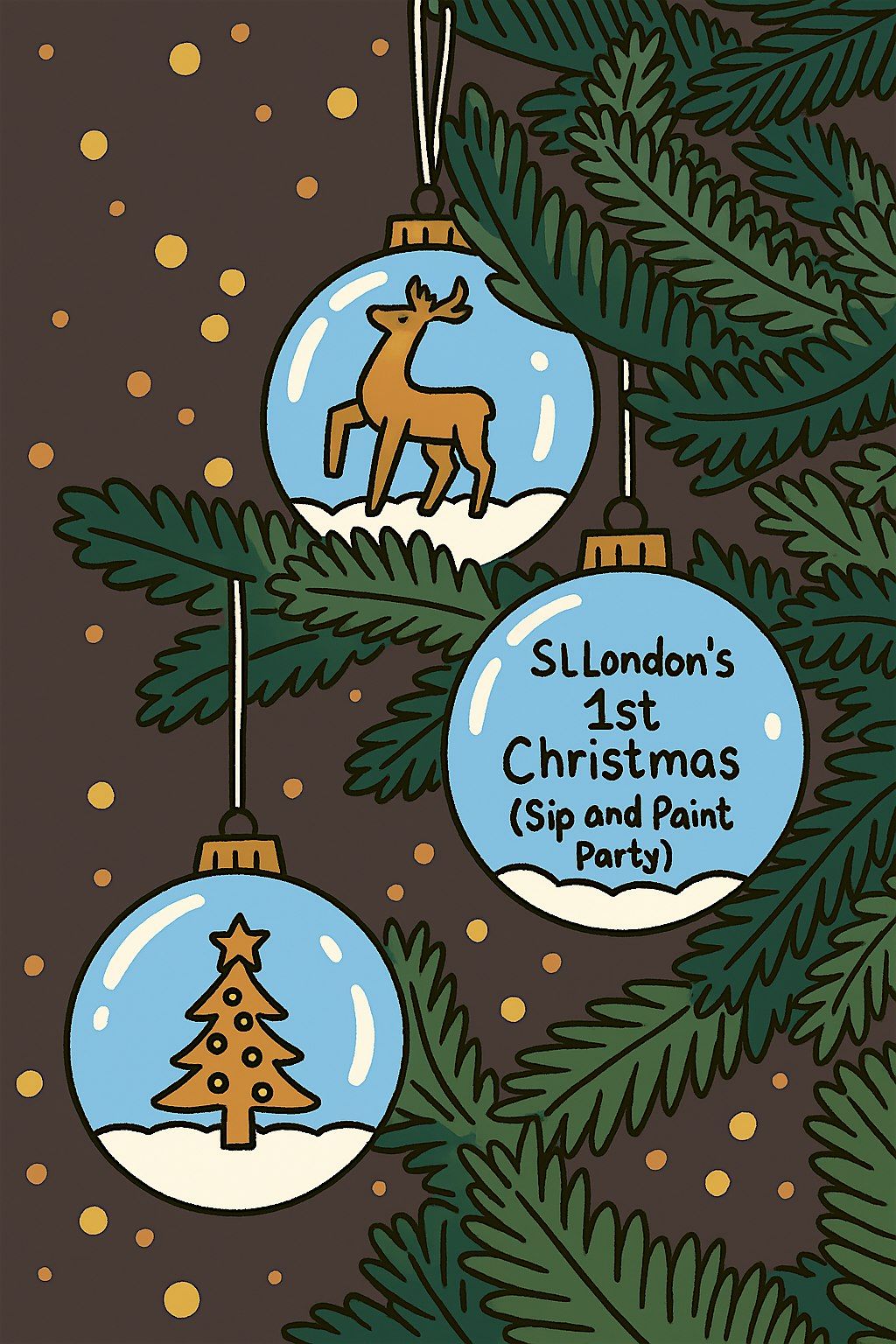 Christmas Sip & Paint