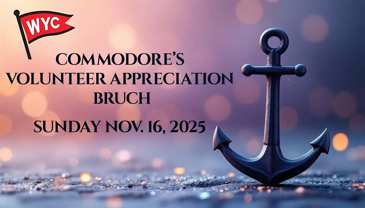 Commodore\u2019s Volunteer Appreciation Brunch