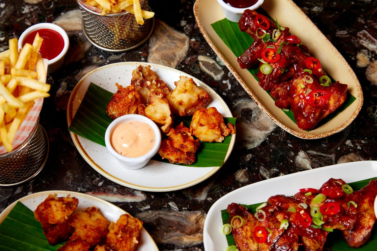 Bottomless Wings & Drinks at Burlock, Marylebone