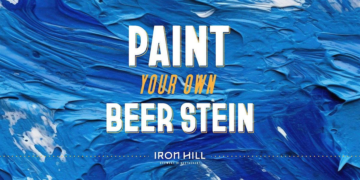 Paint Your Own Beer Stein with IHB!