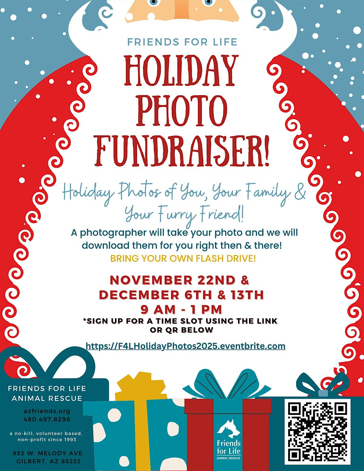 Friends for Life 2025 Holiday Photos!