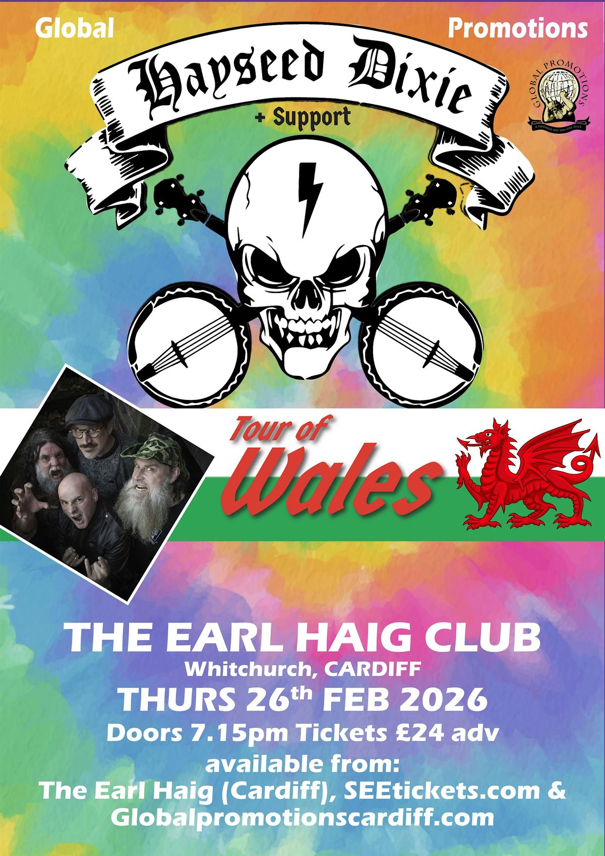 HAYSEED DIXIE + Support