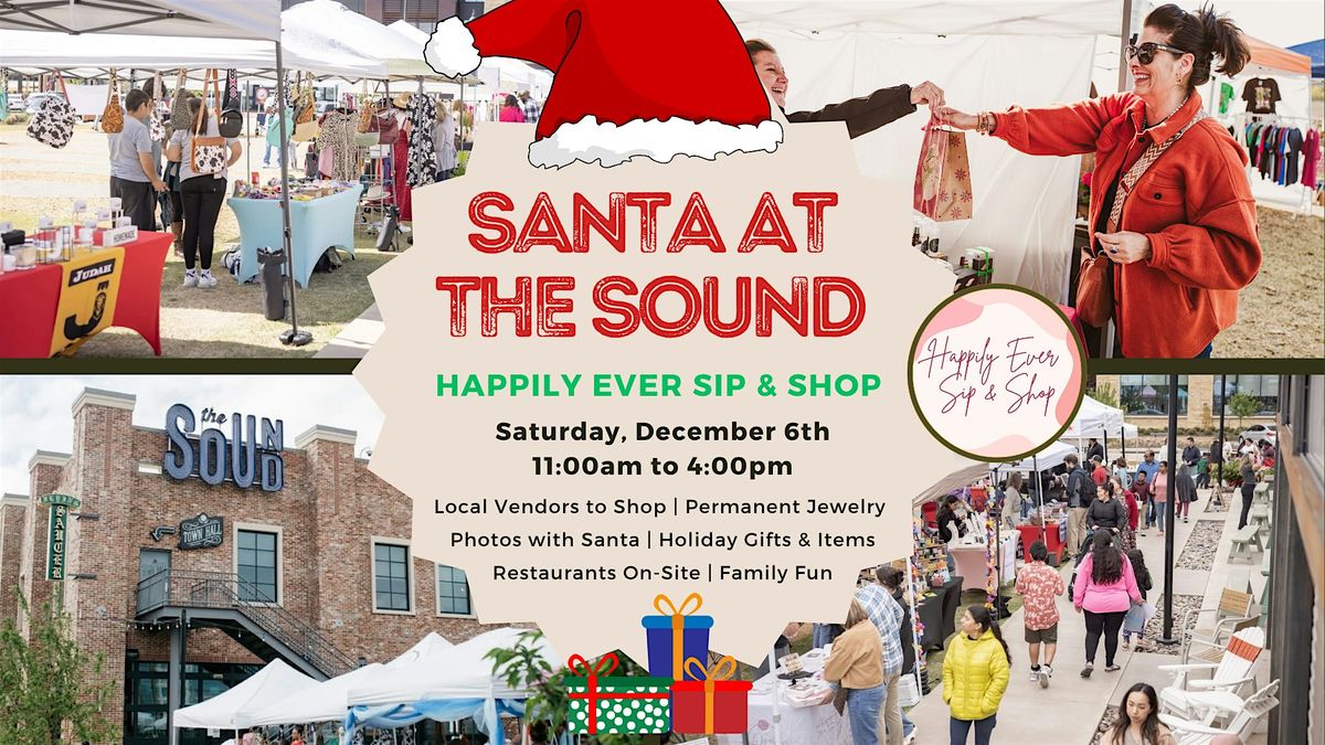 Santa at The Sound in Cypress Waters