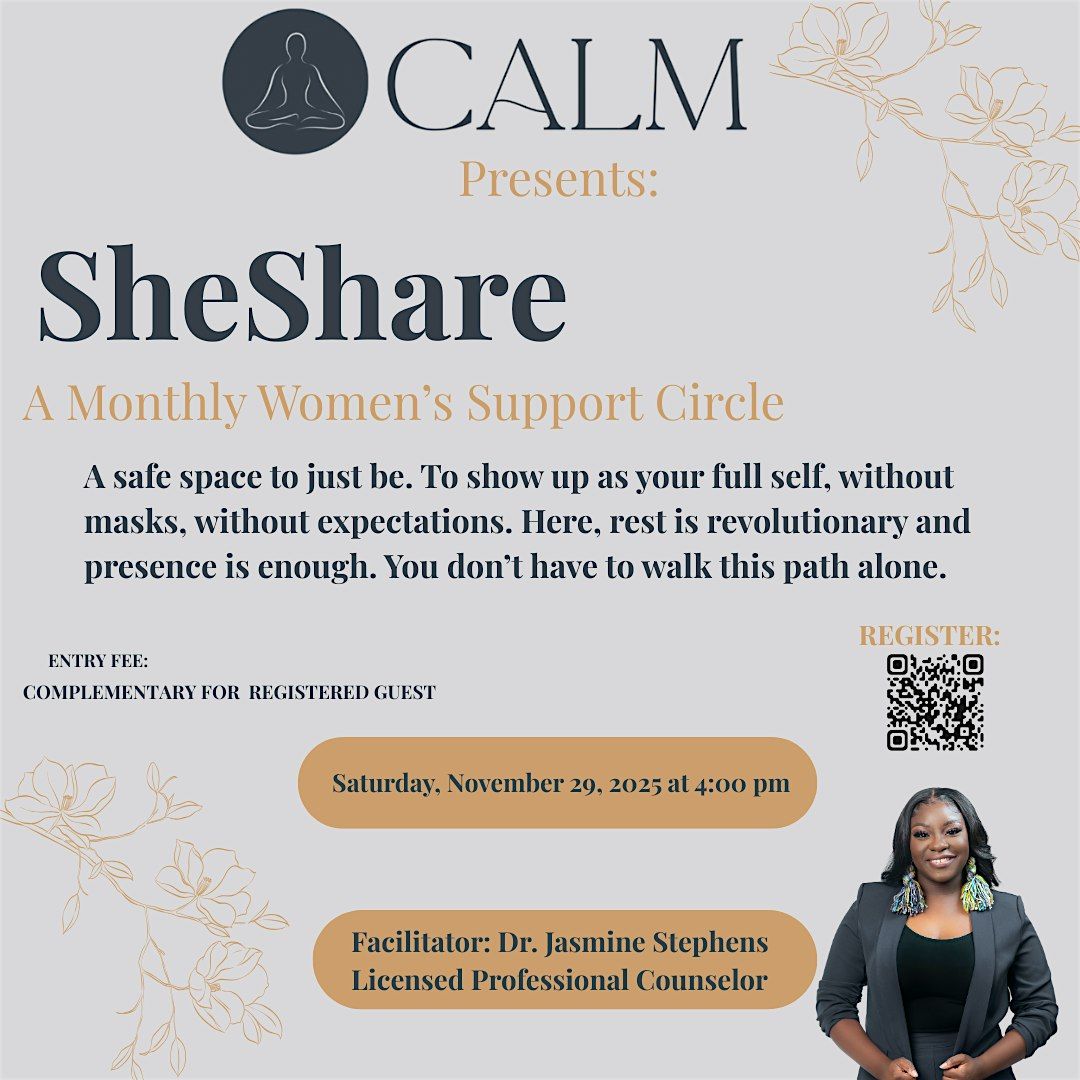 SheShare - A Monthly Women's Support Circle