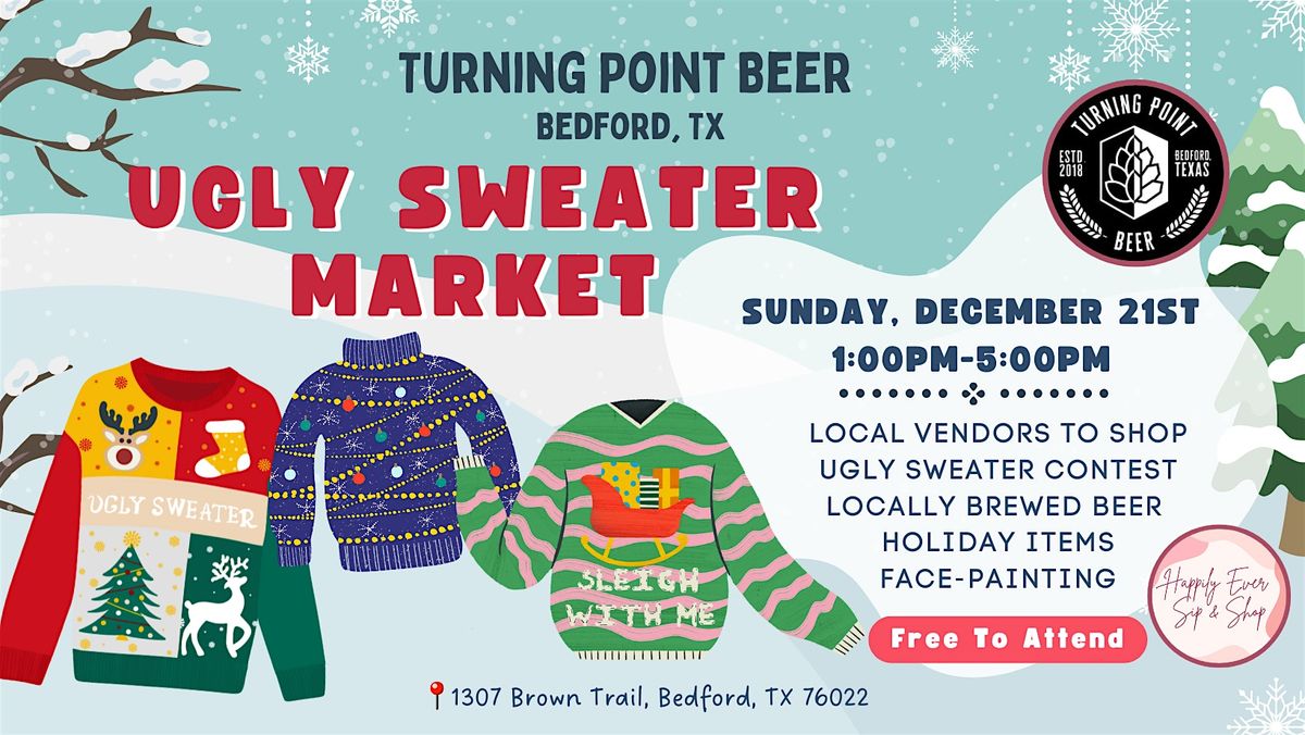 Bedford Holiday Ugly Sweater Market + Contest