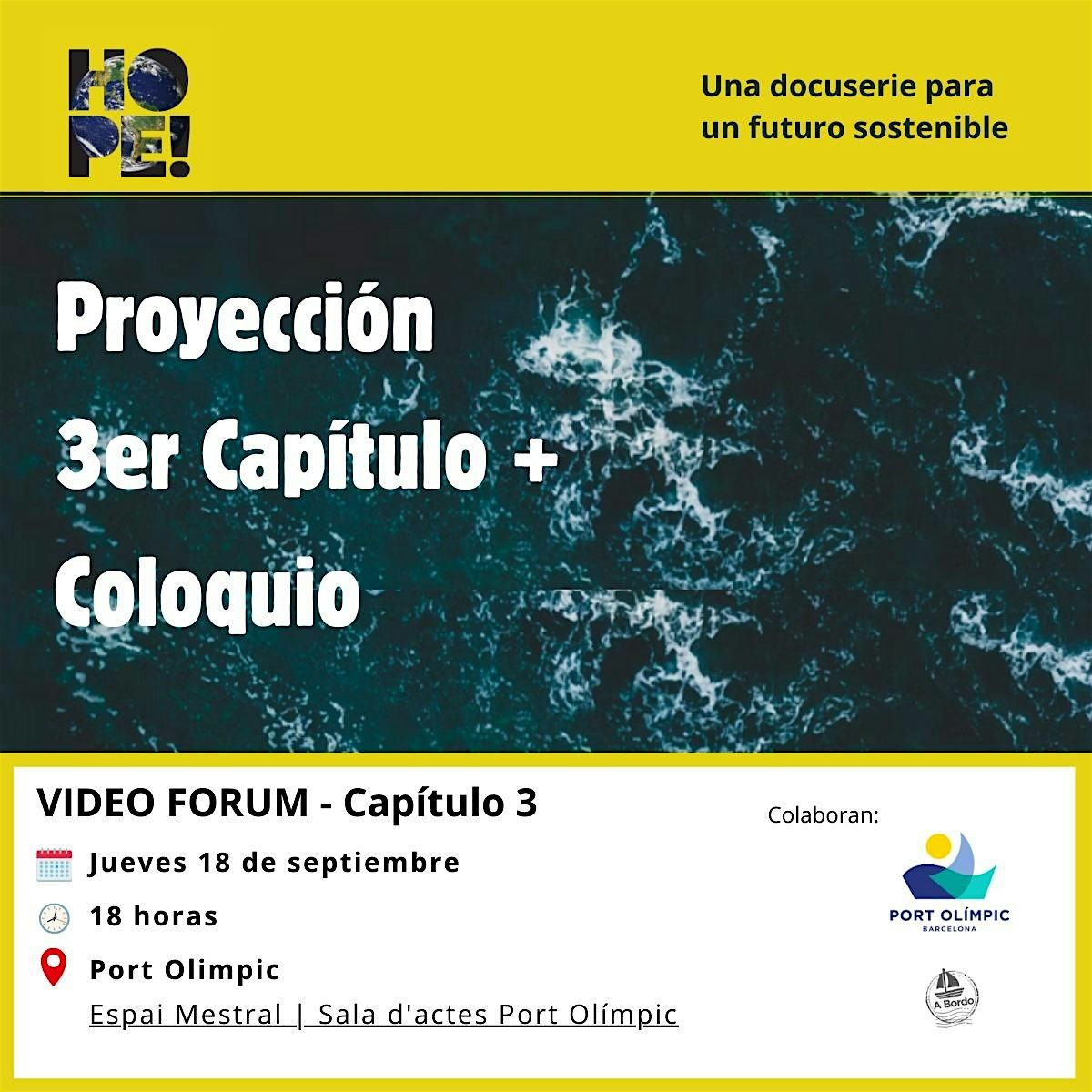 3er Cap\u00edtulo + Conversatorio en Barcelona