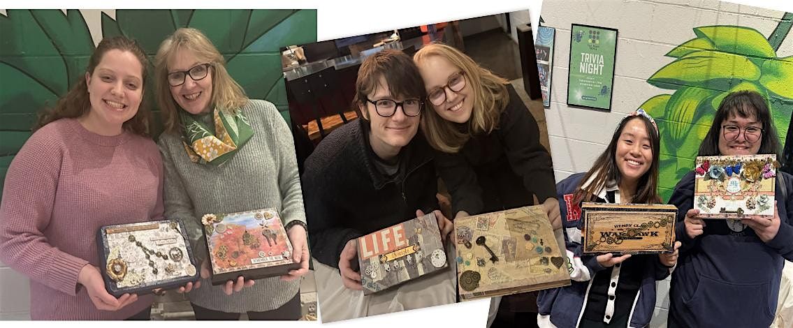 DRAFTS AND CRAFTS:   Create An Upcycled Treasure Box