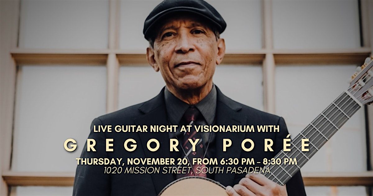 \u2728 Live Guitar Night at Visionarium! \u2728
