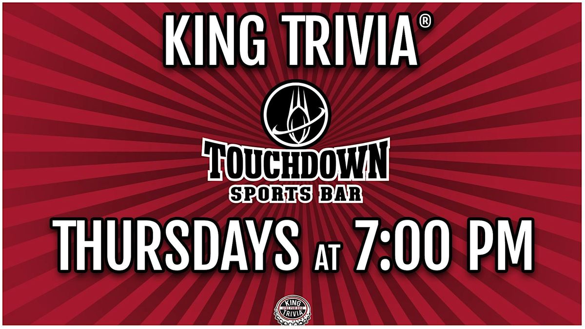 Trivia Night at Touchdown Sports Bar