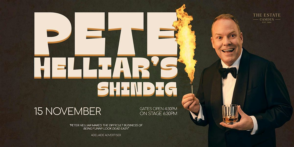 Pete Helliar's Shindig! in Camden NSW