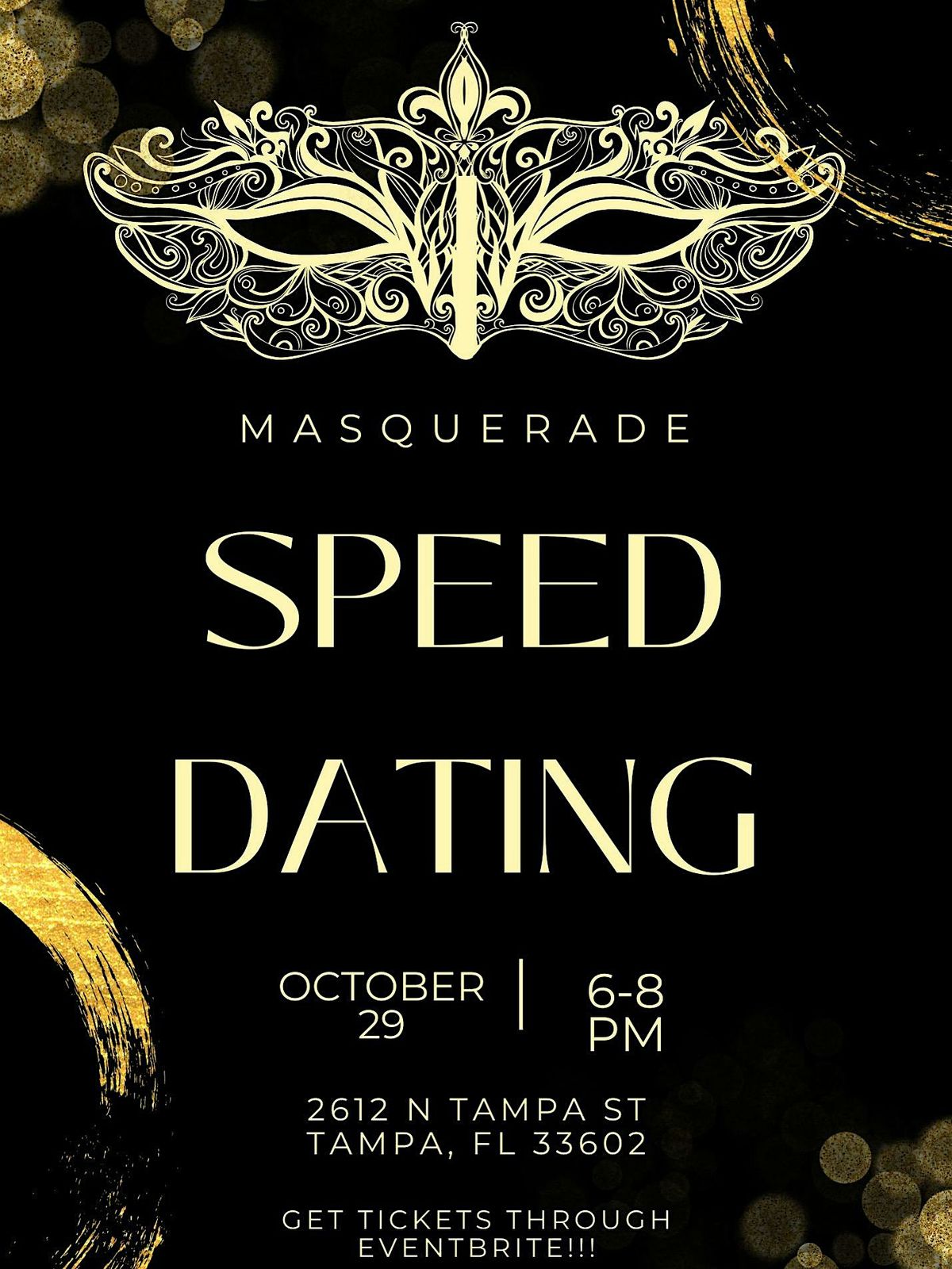 Masquerade Speed Dating Event
