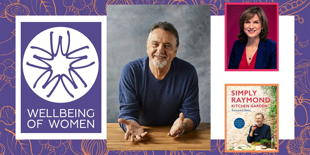 An autumn lunch with Raymond Blanc OBE in conversation with Fiona Bruce