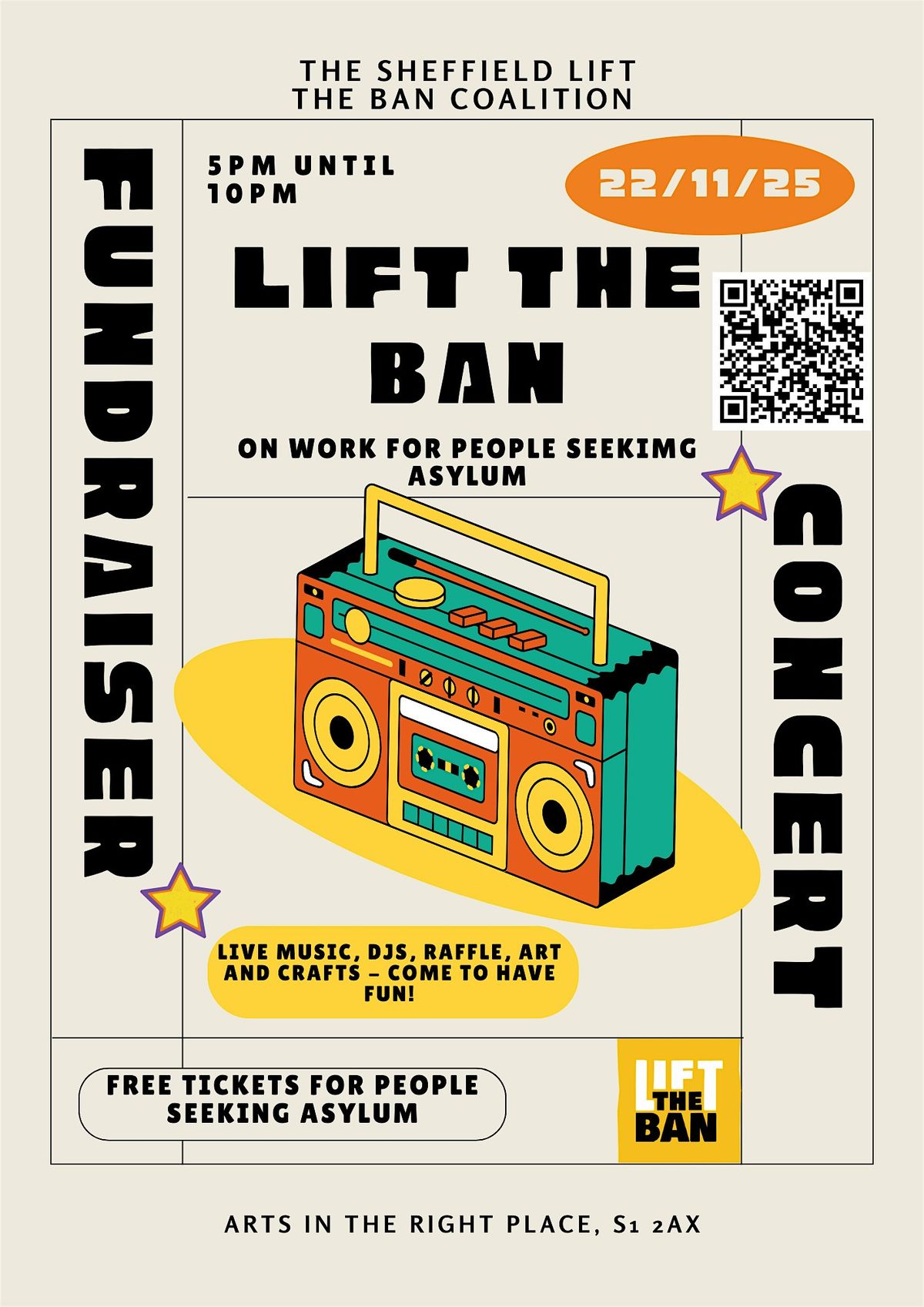 Lift The Ban Fundraiser