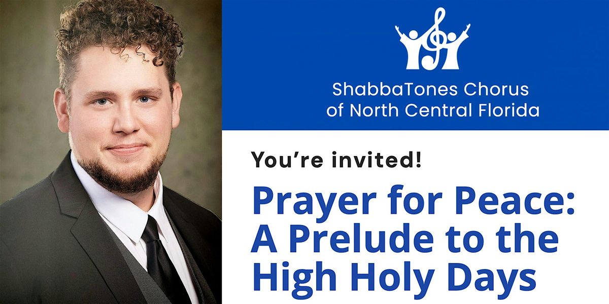 Prayer for Peace: A Prelude to the High Holy Days