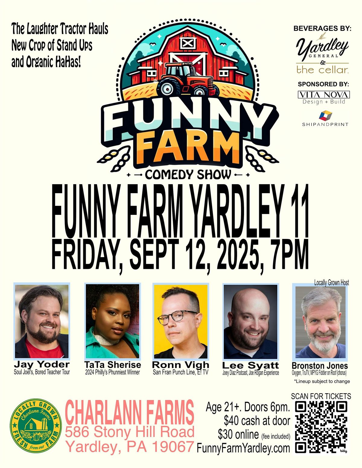Funny Farm Yardley Stand Up Comedy #11