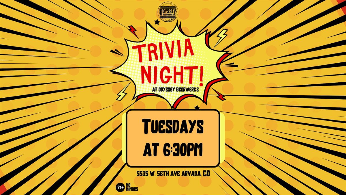 Trivia Night at Odyssey Beerwerks