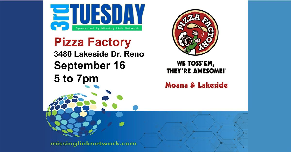 3rd Tuesday Networking powered by Missing Link Network