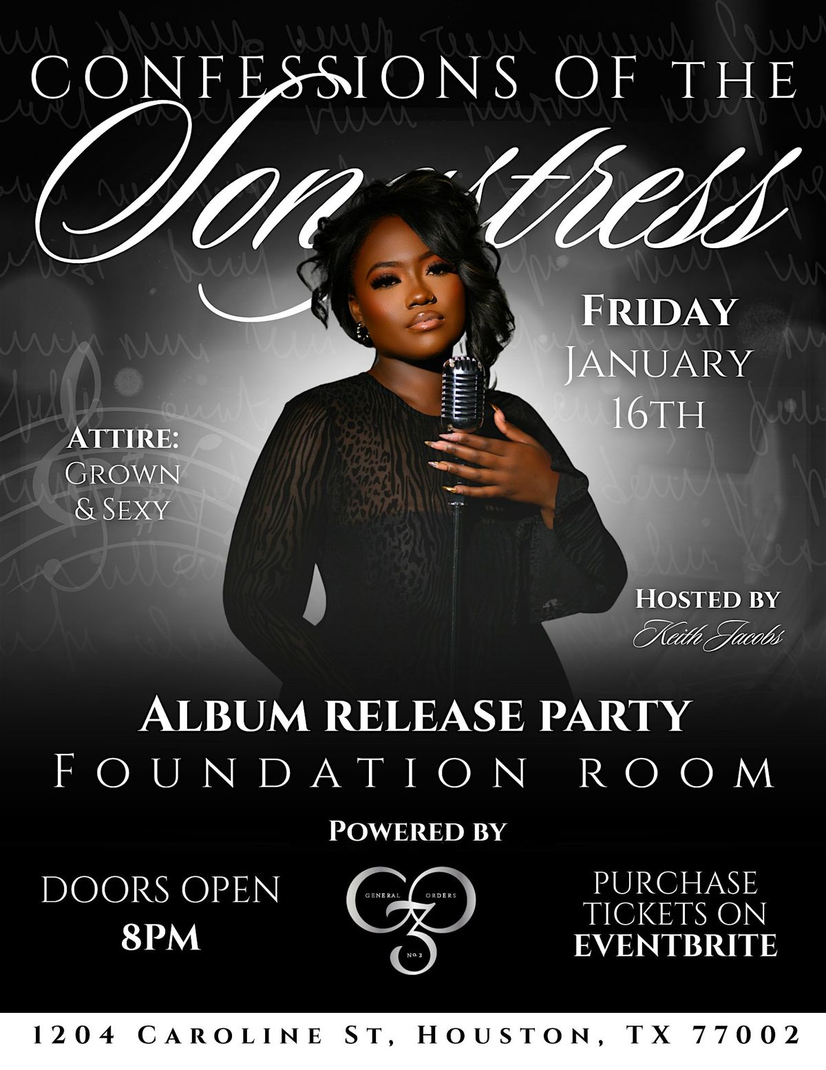 Confessions of Thesongstress: Album Release Party