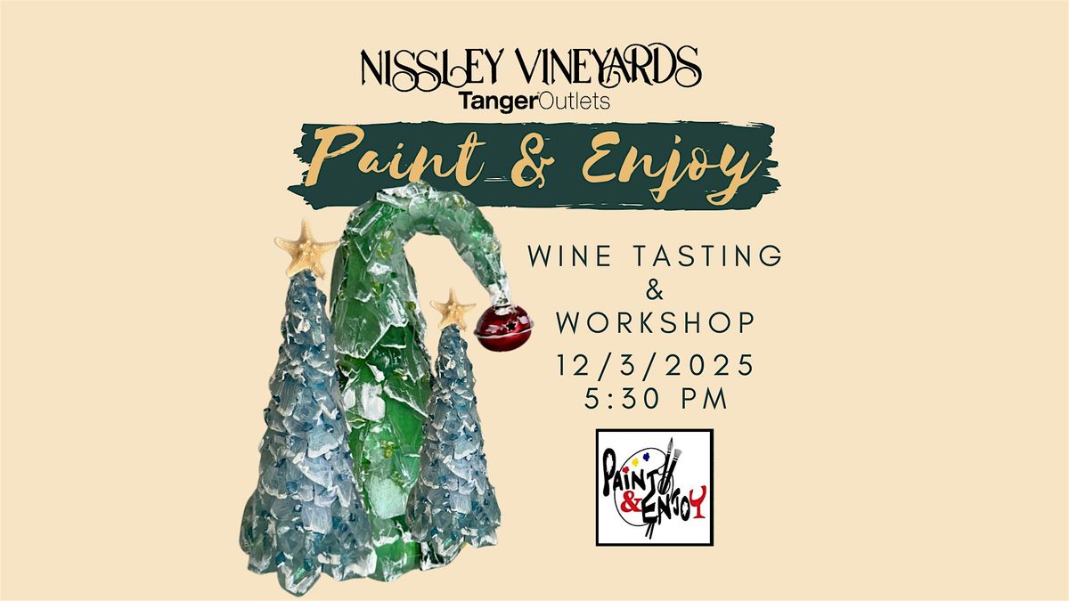 Paint & Enjoy Workshop: Sea Glass Christmas Tree