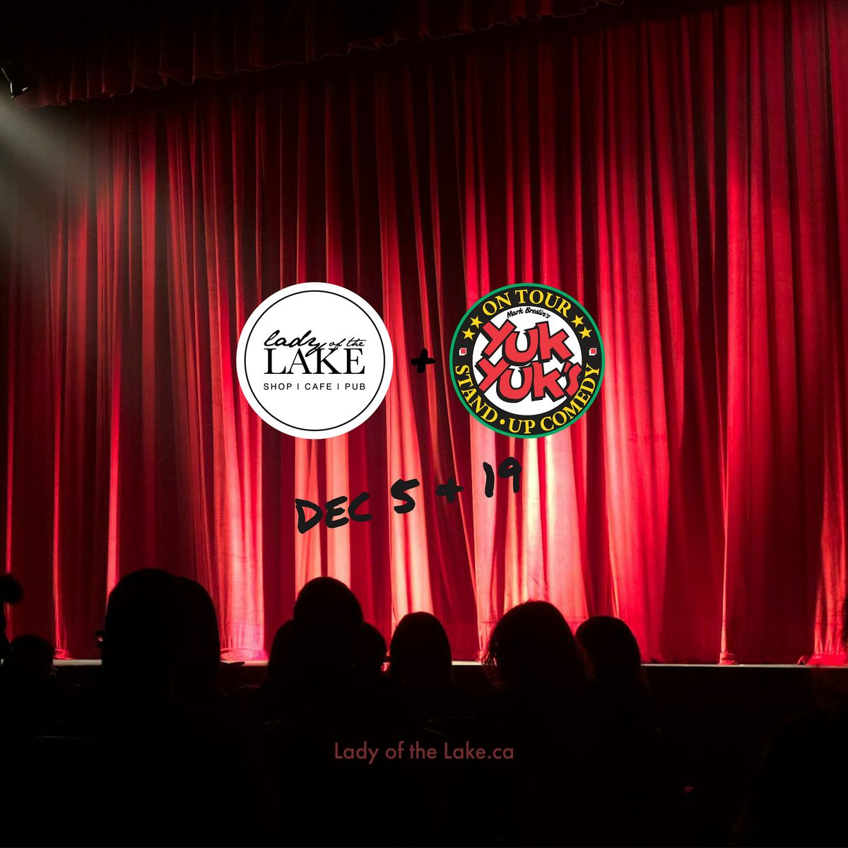 Yuk Yuk's Comedy Dec. 19 at the Lady