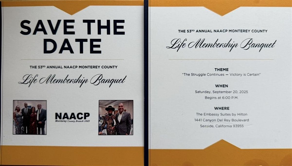 MONTEREY COUNTY NAACP BRANCH 1049 Freedom Fund Banquet