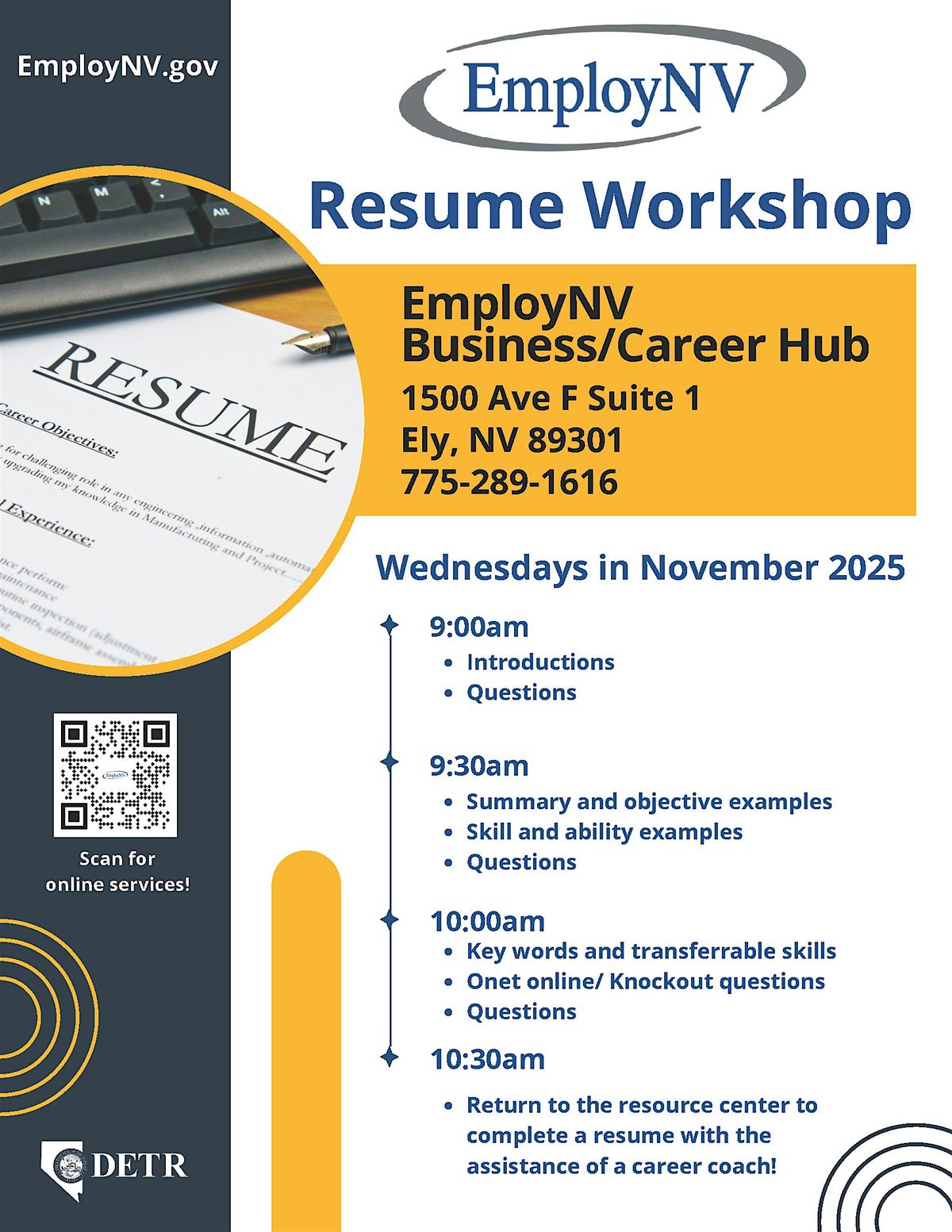 Resume Workshop