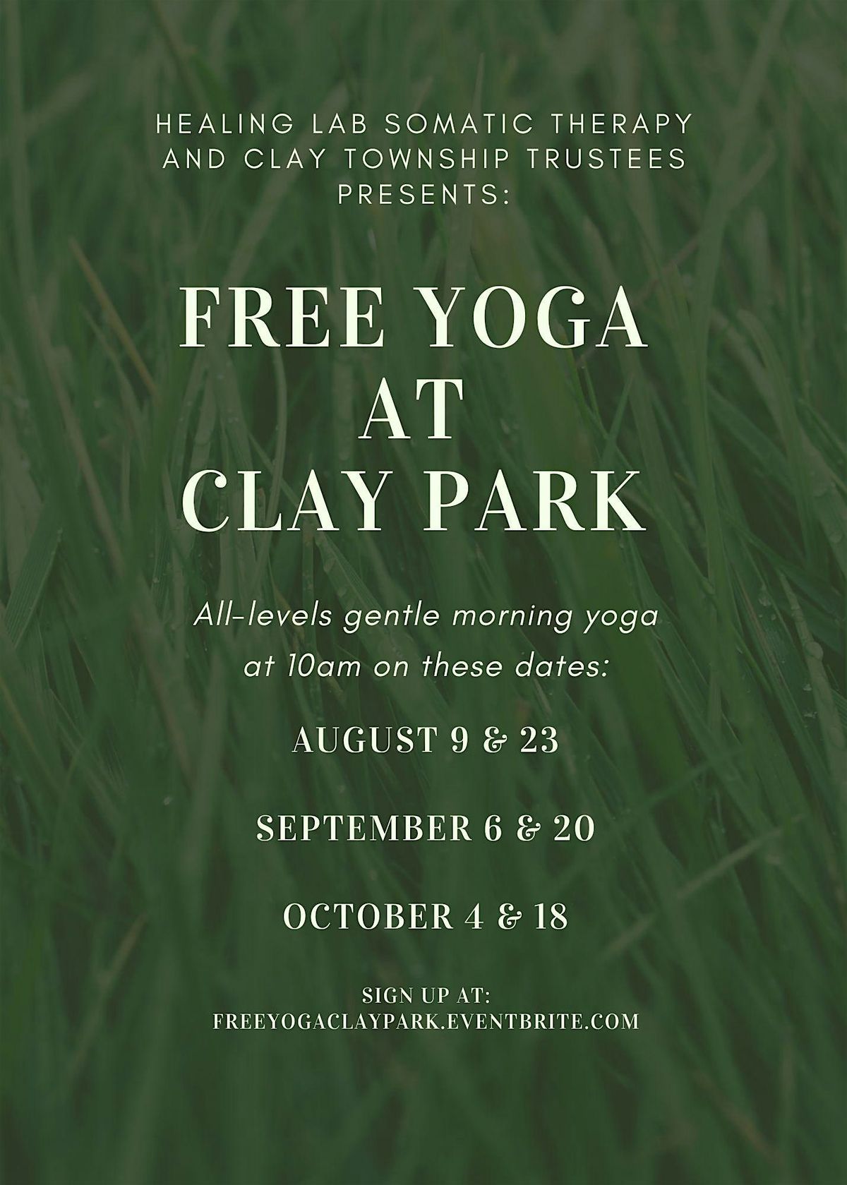 Free Yoga at Clay Park
