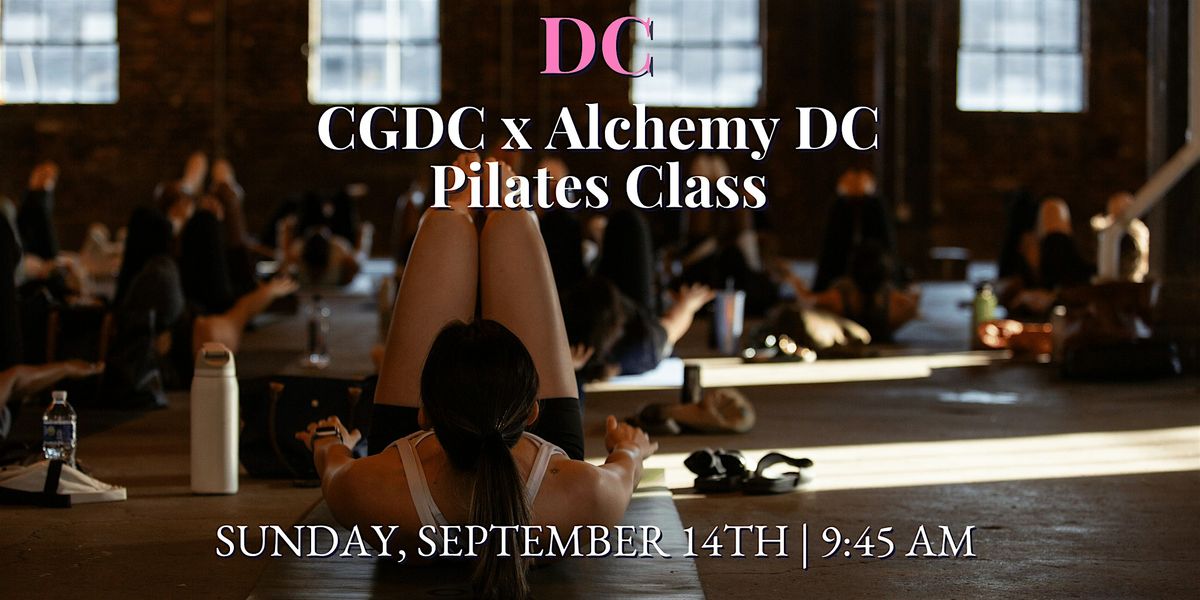 CGDC X Alchemy Pilates Class