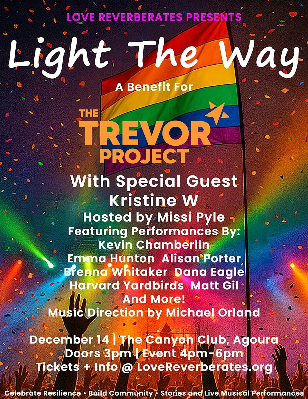 Light The Way: Trevor Project Benefit