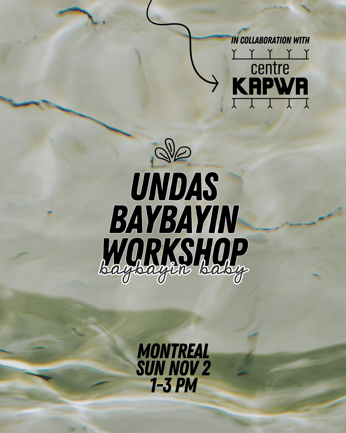 Baybayin Workshop for Undas in Montreal