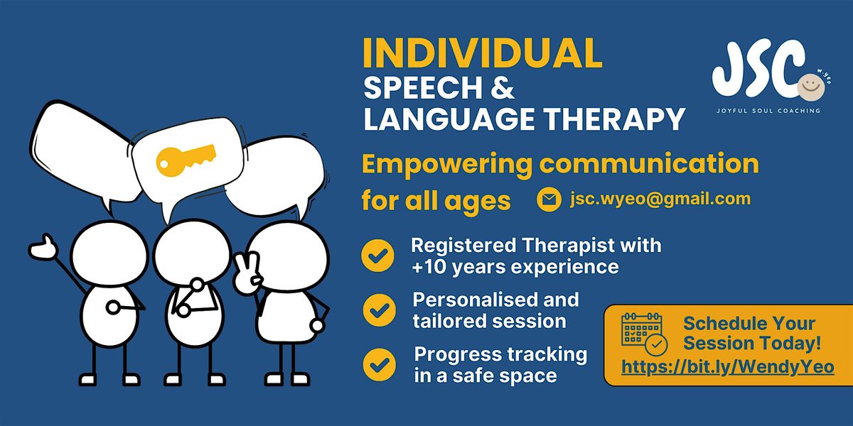 1-on-1 Speech Language Therapy