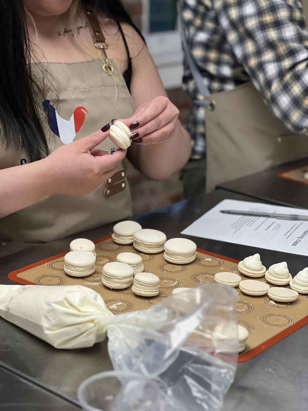 Macaron baking class