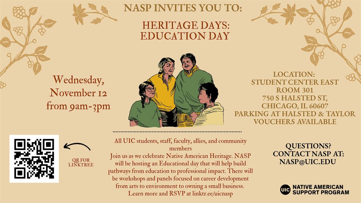 2025 UIC Native American Support Program Education Day