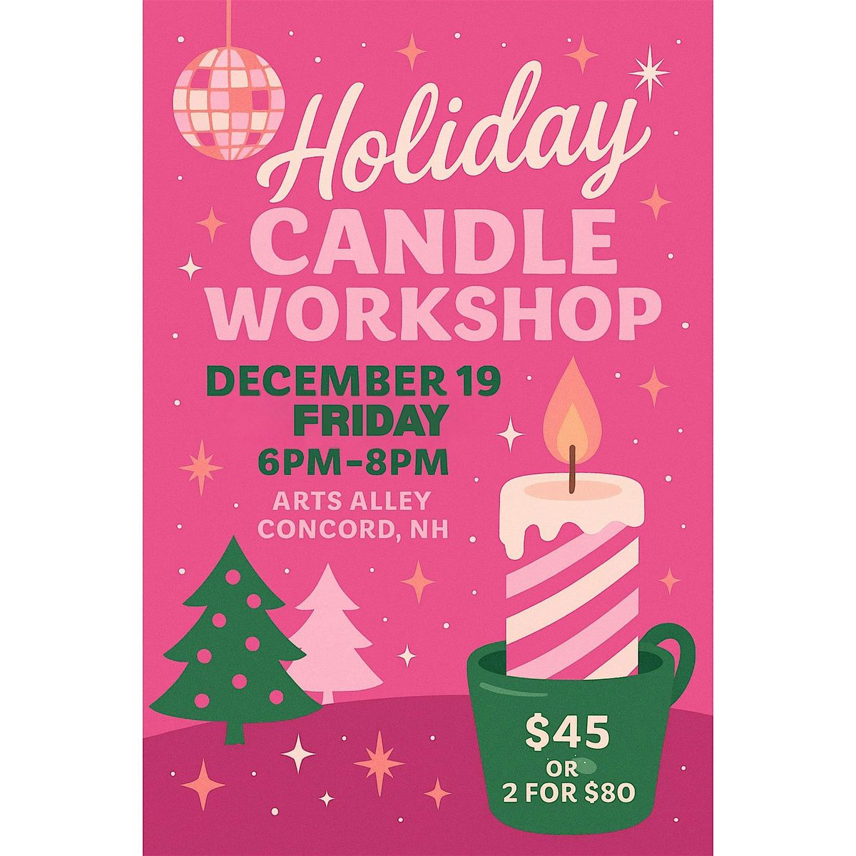 Holiday Candle Workshop