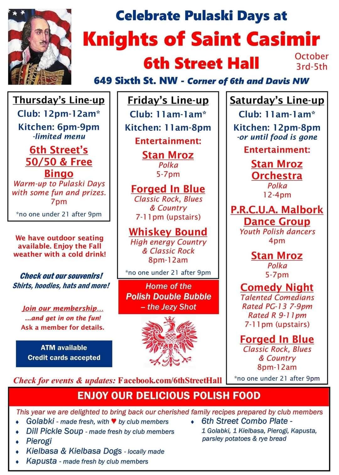 Pulaski Days at 6th Street Hall 649 6th St NW, Grand Rapids, MI