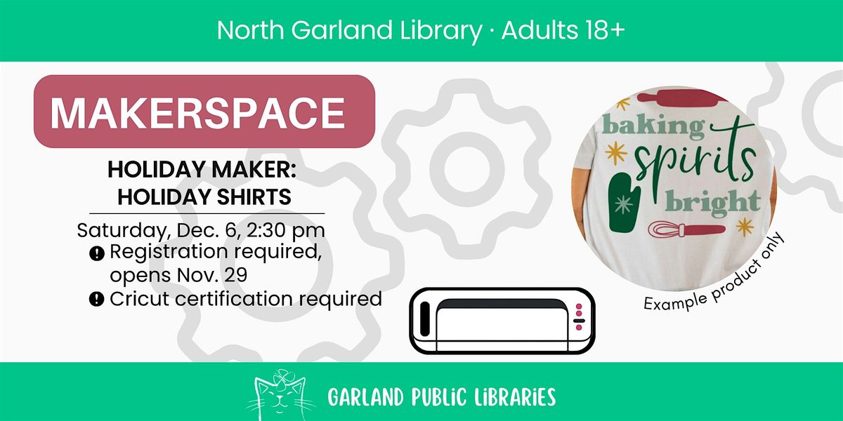 Holiday Makerspace: Holiday Shirts