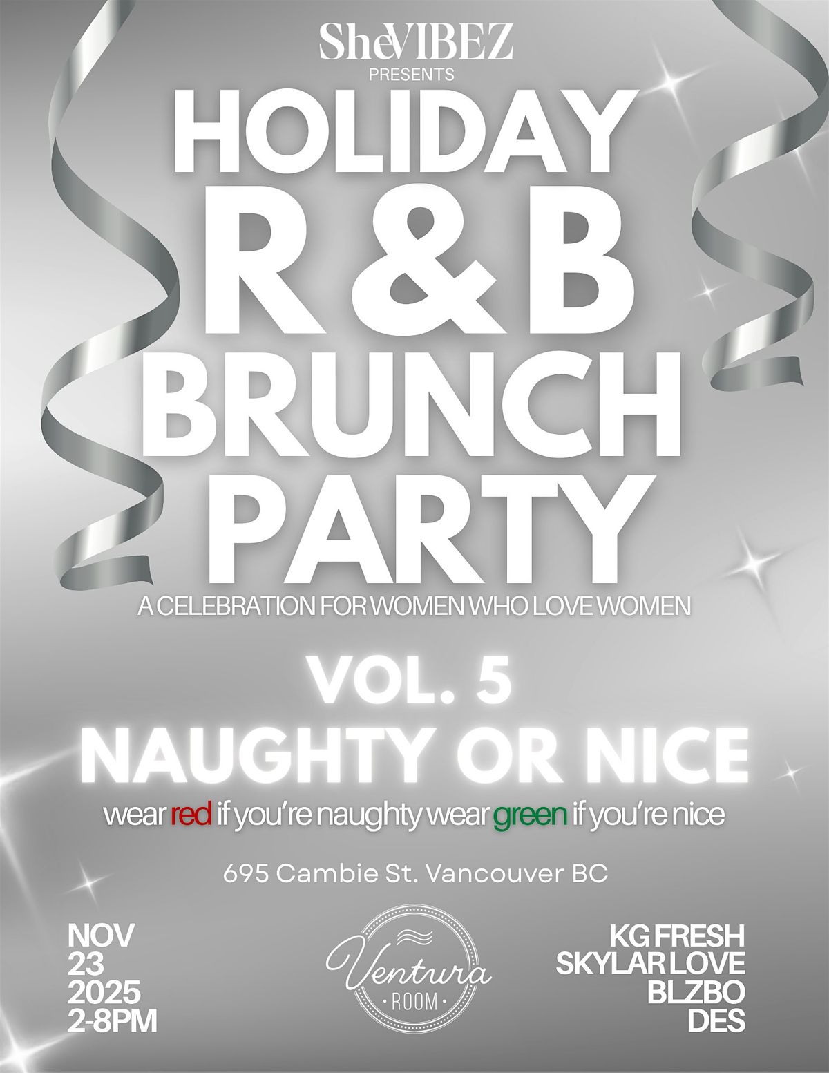SheVibez : Holiday R&B Affair
