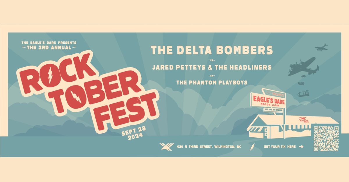 3rd Annual Rocktoberfest ft. The Delta Bombers The Eagle’s Dare