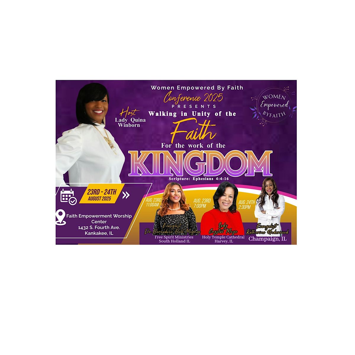 Annual Women Empowered by Faith Empowerment Conference 2025